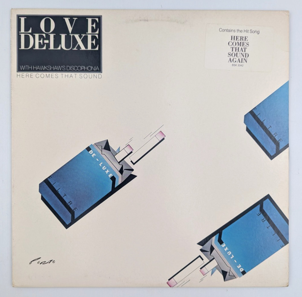 Love De-Luxe w Hawkshaw's Discophonia Here Comes that Sound Vinyl Record Promo